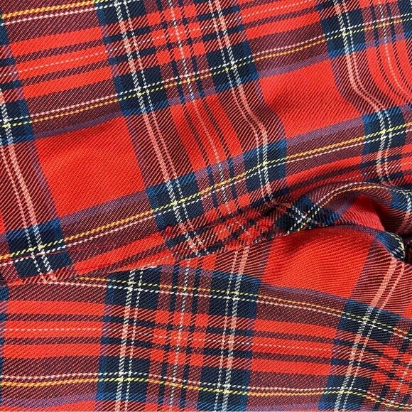 Retro Vintage 1970s JC Penny Tartan Plaid Flare Pants - Picture 6 of 11
